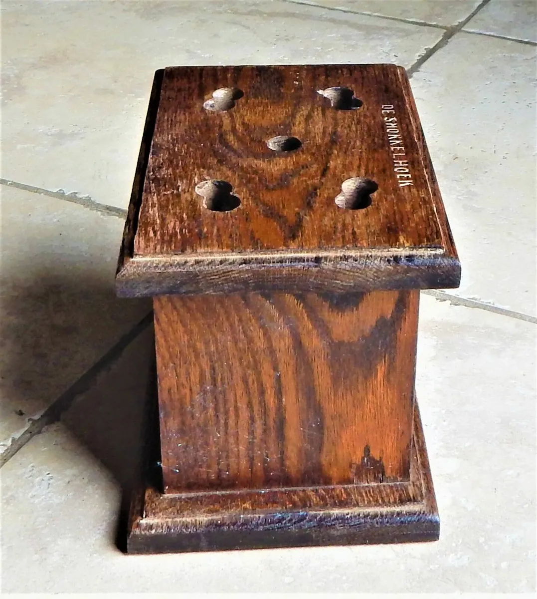 Rare Oak Antique Footwarmer/Footstove - Image 3