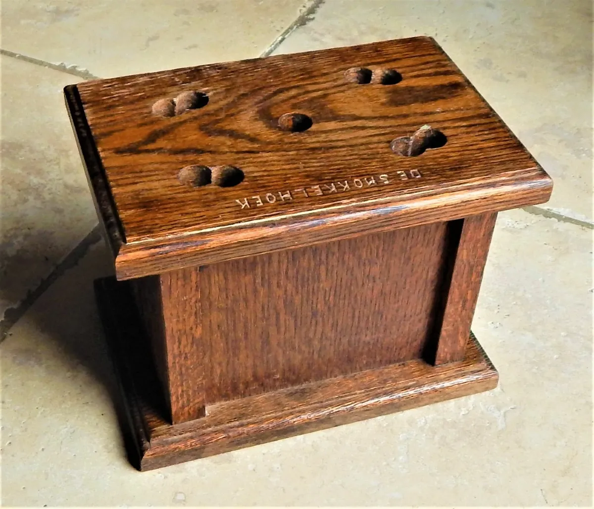 Rare Oak Antique Footwarmer/Footstove - Image 4