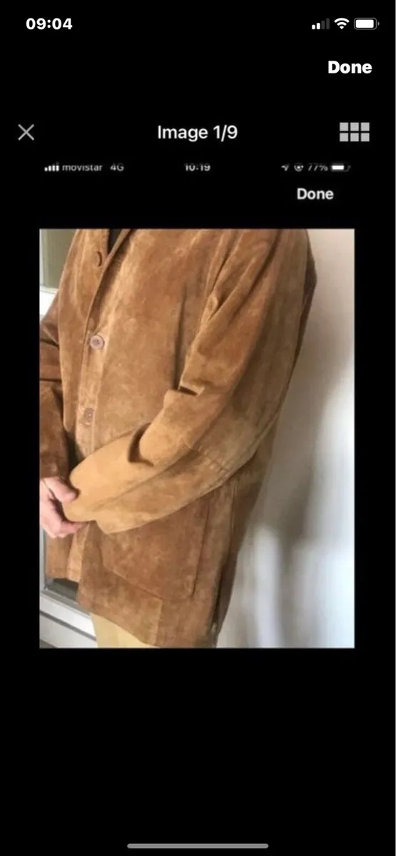 Suede 3/4 length Jacket - Image 2