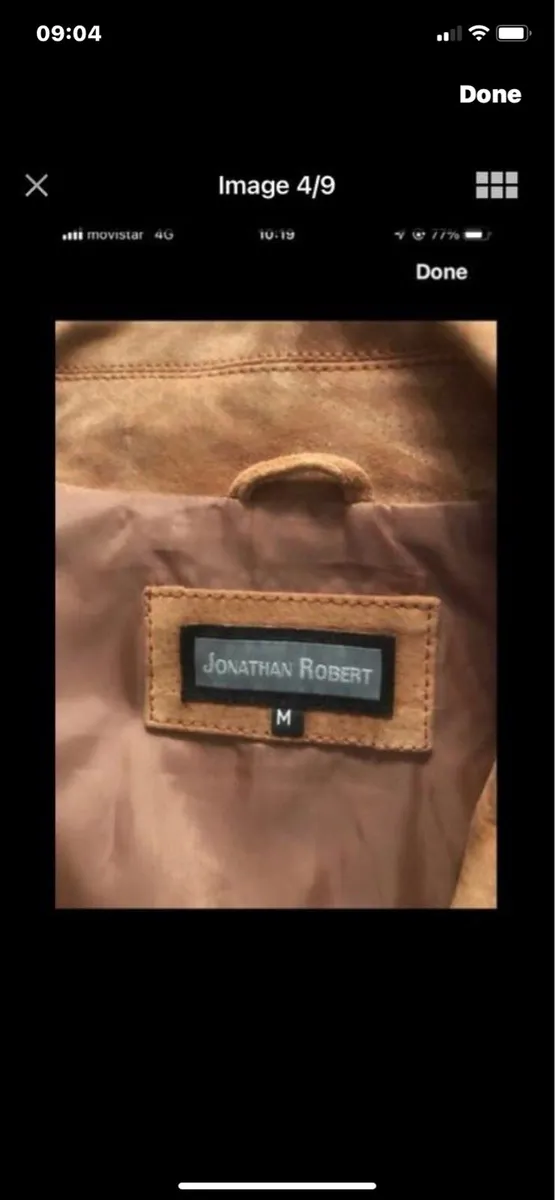 Suede 3/4 length Jacket - Image 4