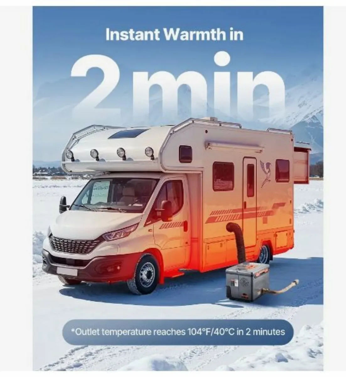 Diesel Heater, 8KW, DC 12V/24V, All in One - Image 2