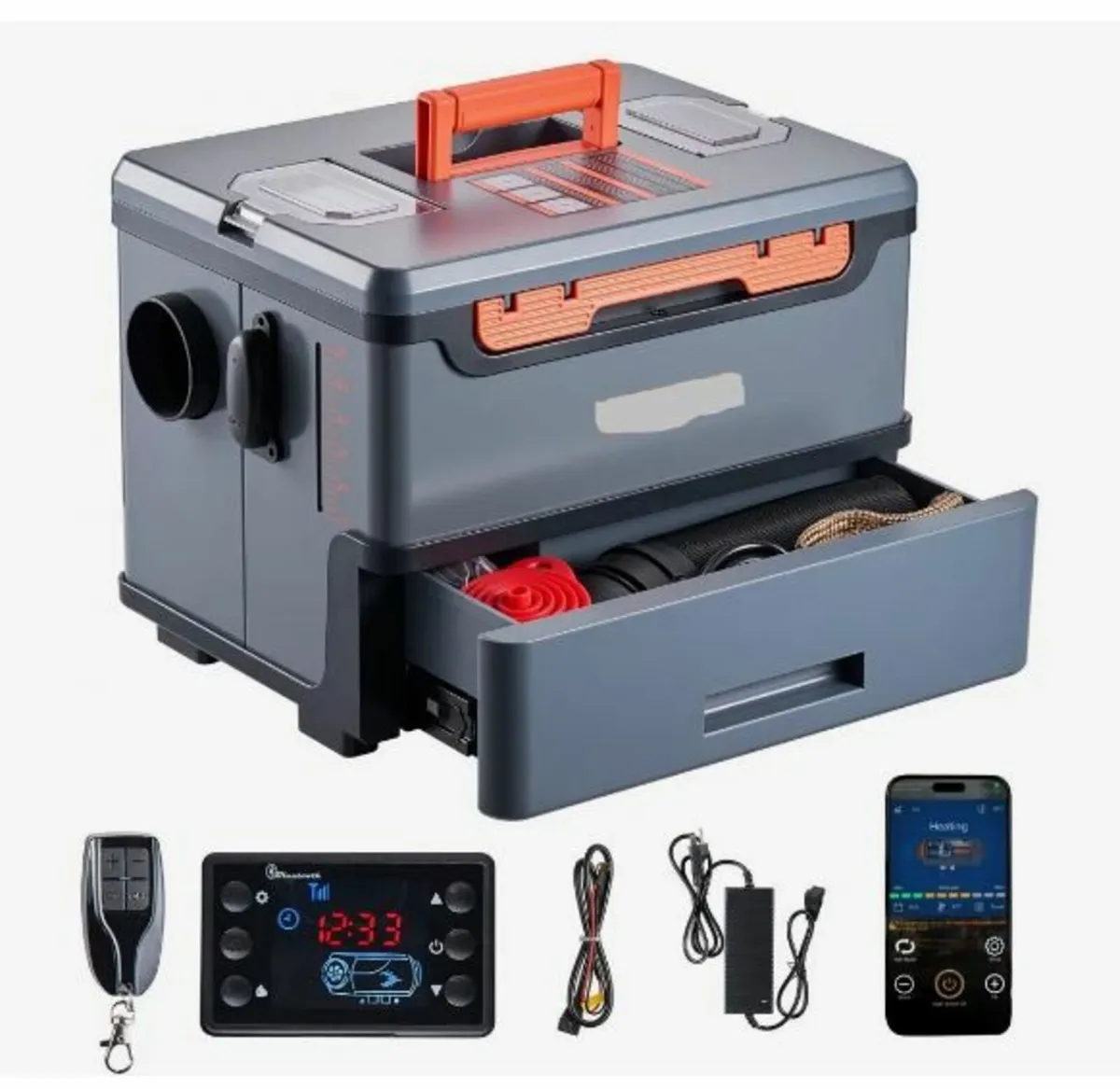 Diesel Heater, 8KW, DC 12V/24V, All in One - Image 3