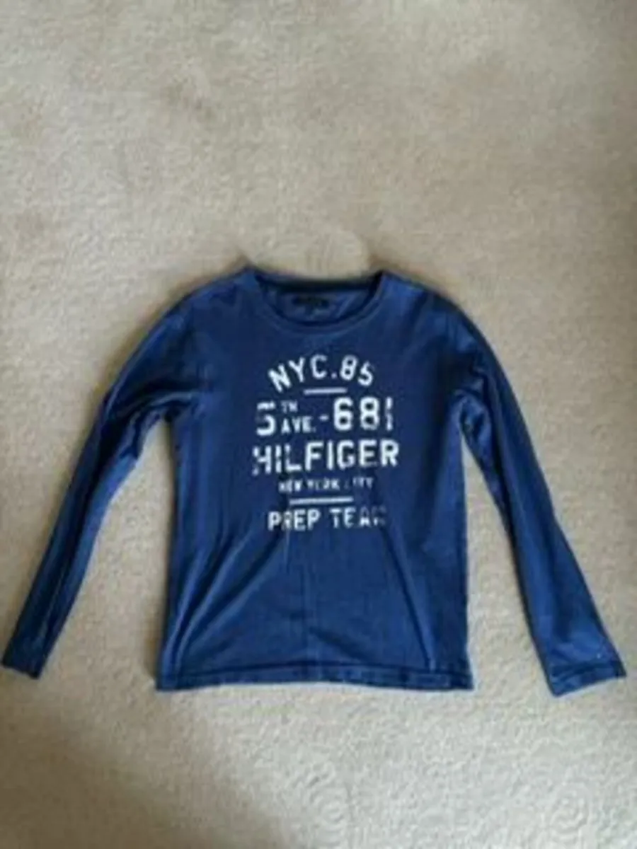 Tommy Hilfiger Boys Long Sleeve Top age 12-14 - Image 1