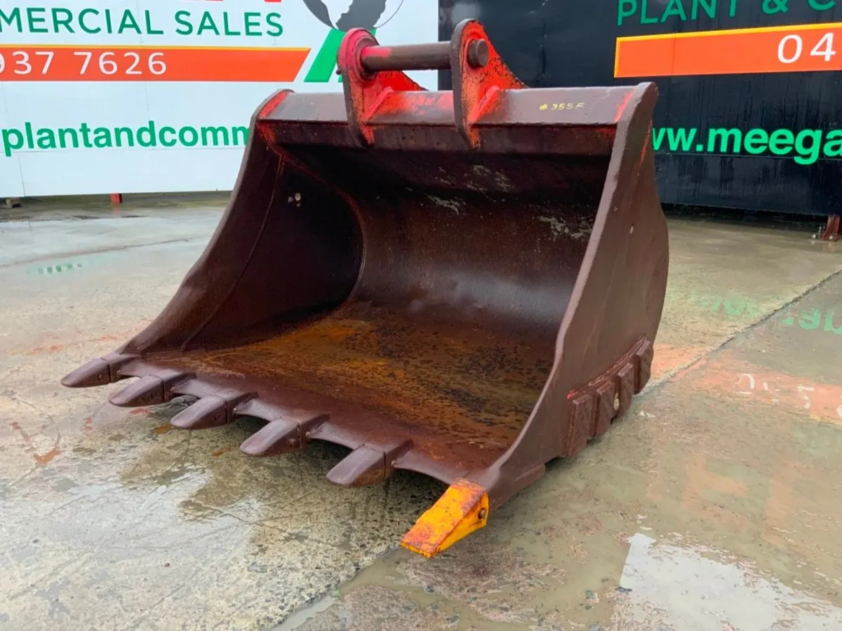 60" DIGGING BUCKET...........90mm PINS.......355f. - Image 2