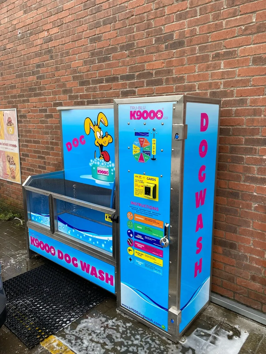 Self service Dogwash machine.