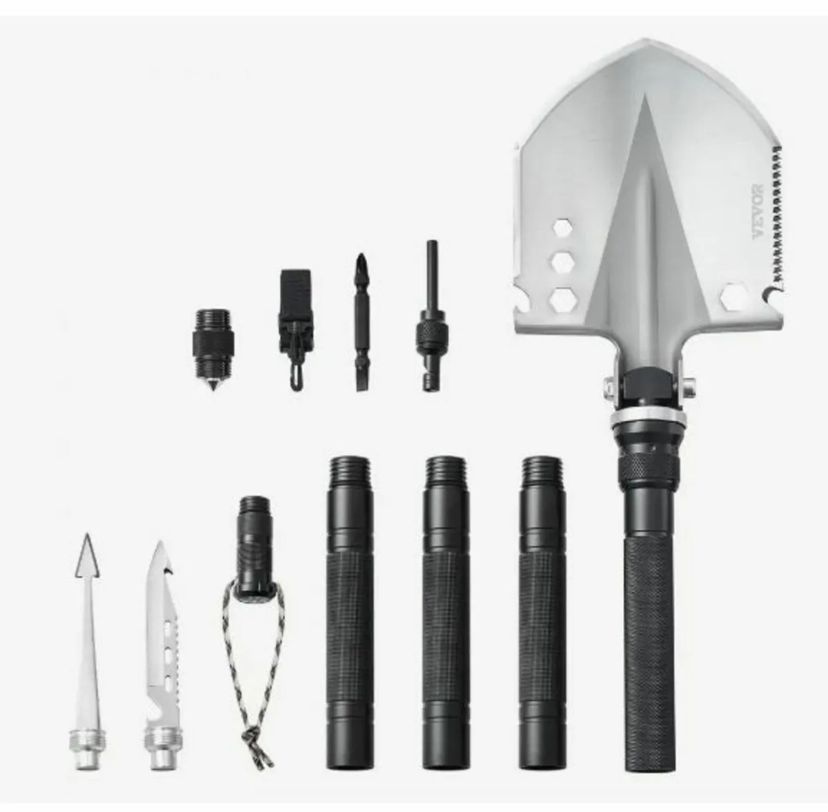 Survival Shovel, 13 in 1 Camping Shovel - Image 1