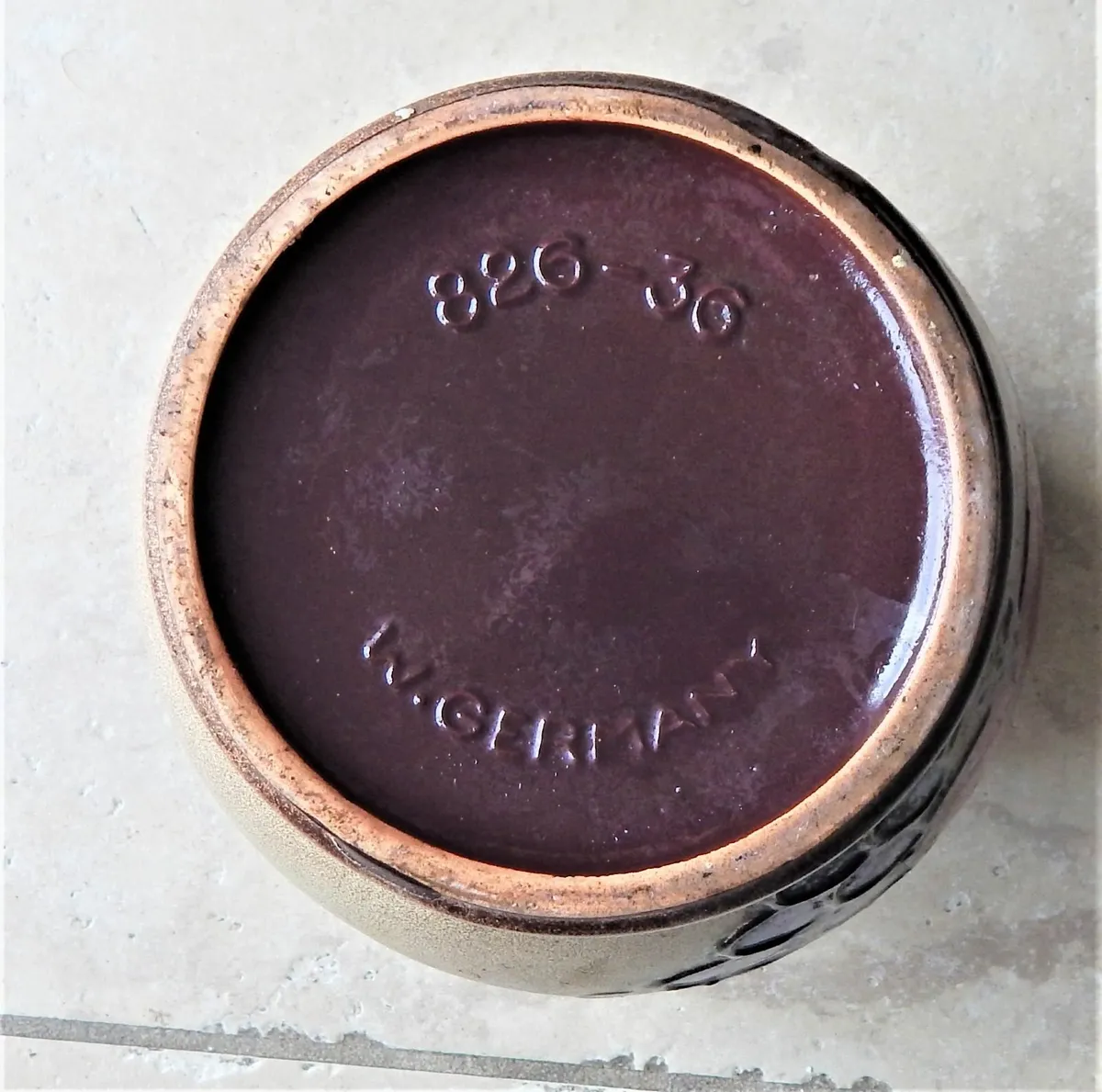 Scheurich Large Vintage Rumtopf Art Pottery Jar - Image 4