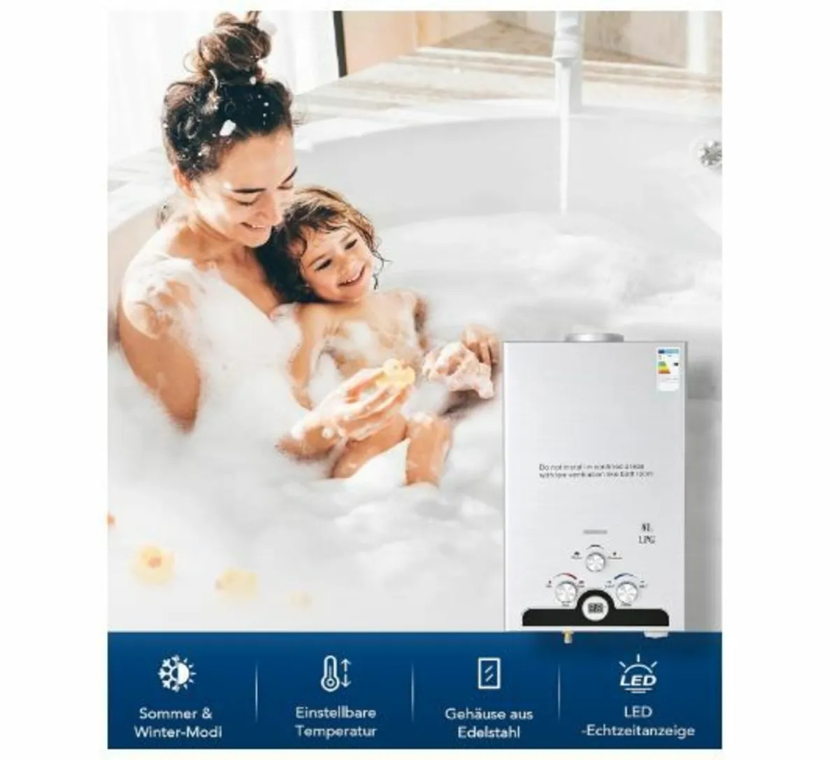 Gas Water Heater 8L - Image 2