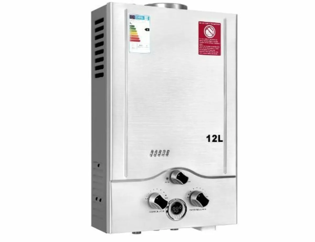 12LPM Gas Instantaneous Water Heater, 24 kW - Image 2