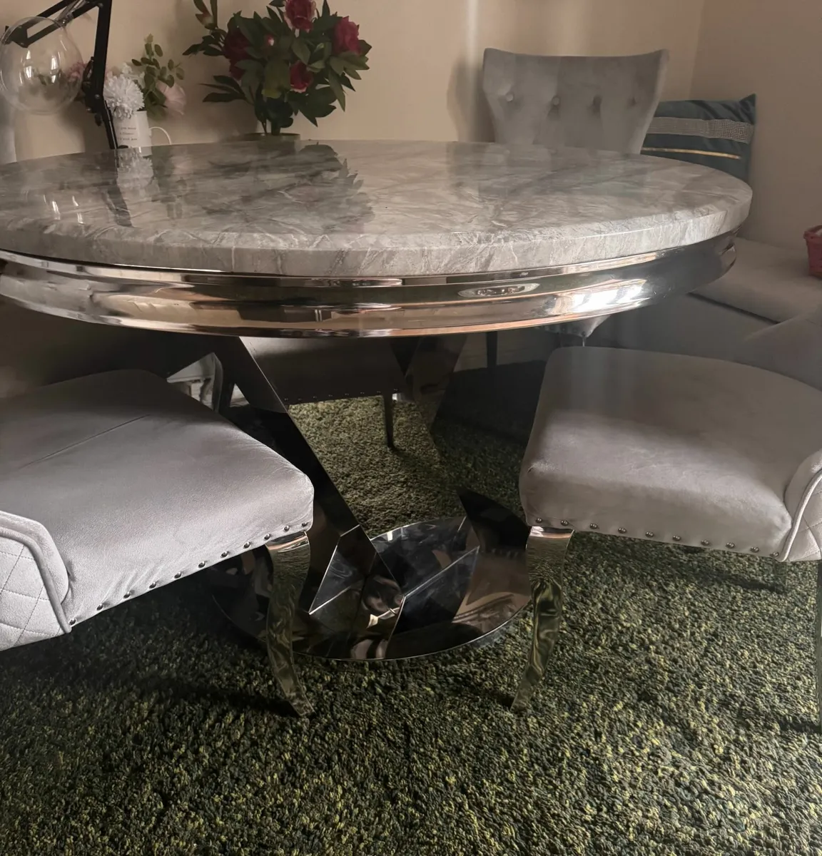 kitchen marble table - Image 2