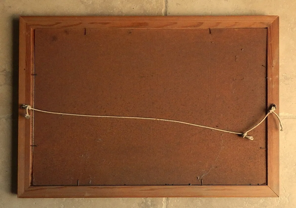 Large Signed Oil on Board Painting by John Geale - Image 4