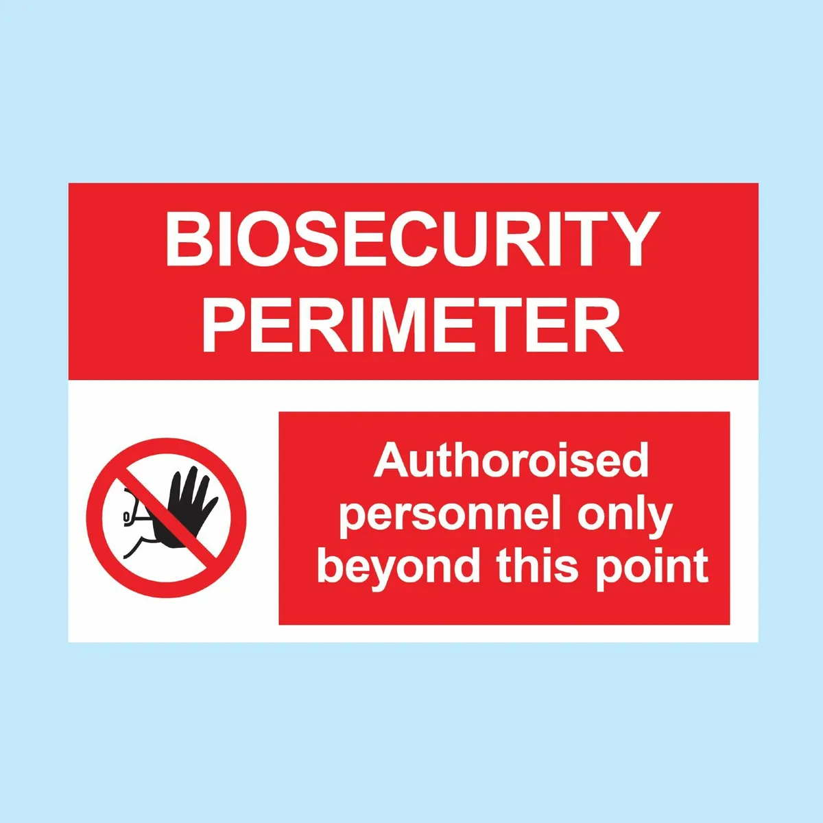 Avian Influenza (Bird Flu) Biosecurity Signage - Image 2