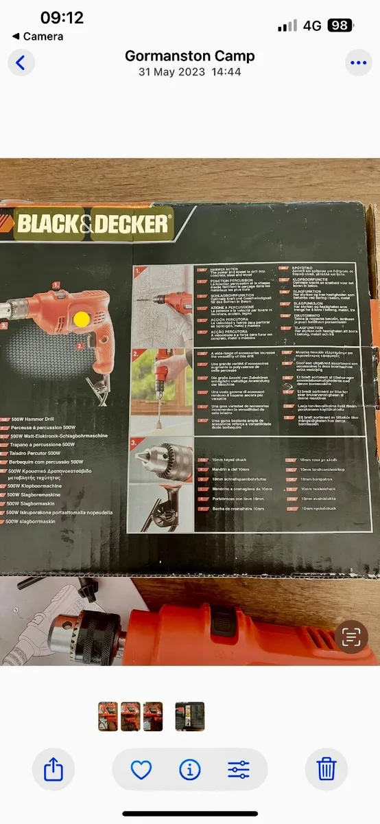Black & decker drill - Image 2