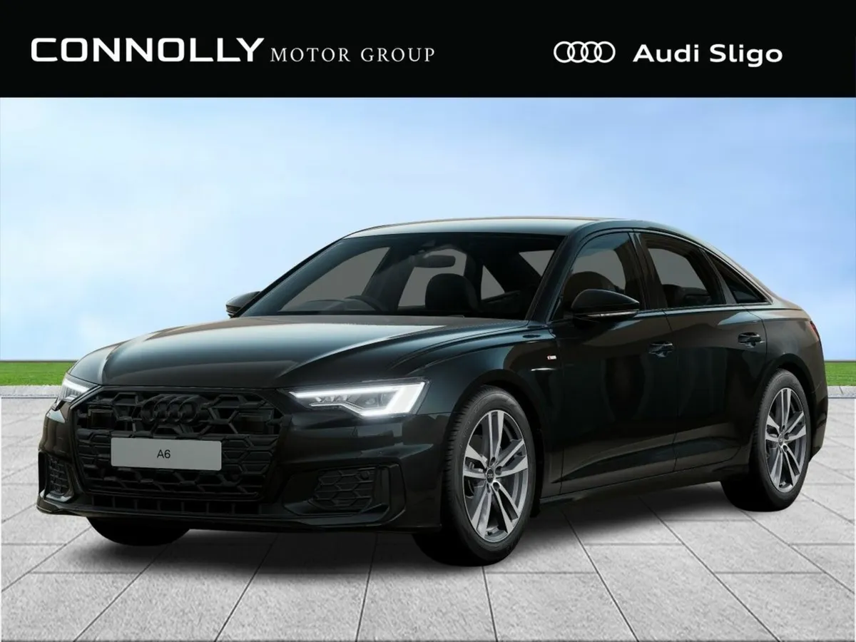 Audi A6 Saloon S line 2.0TDI 204HP Auto - Black St - Image 1