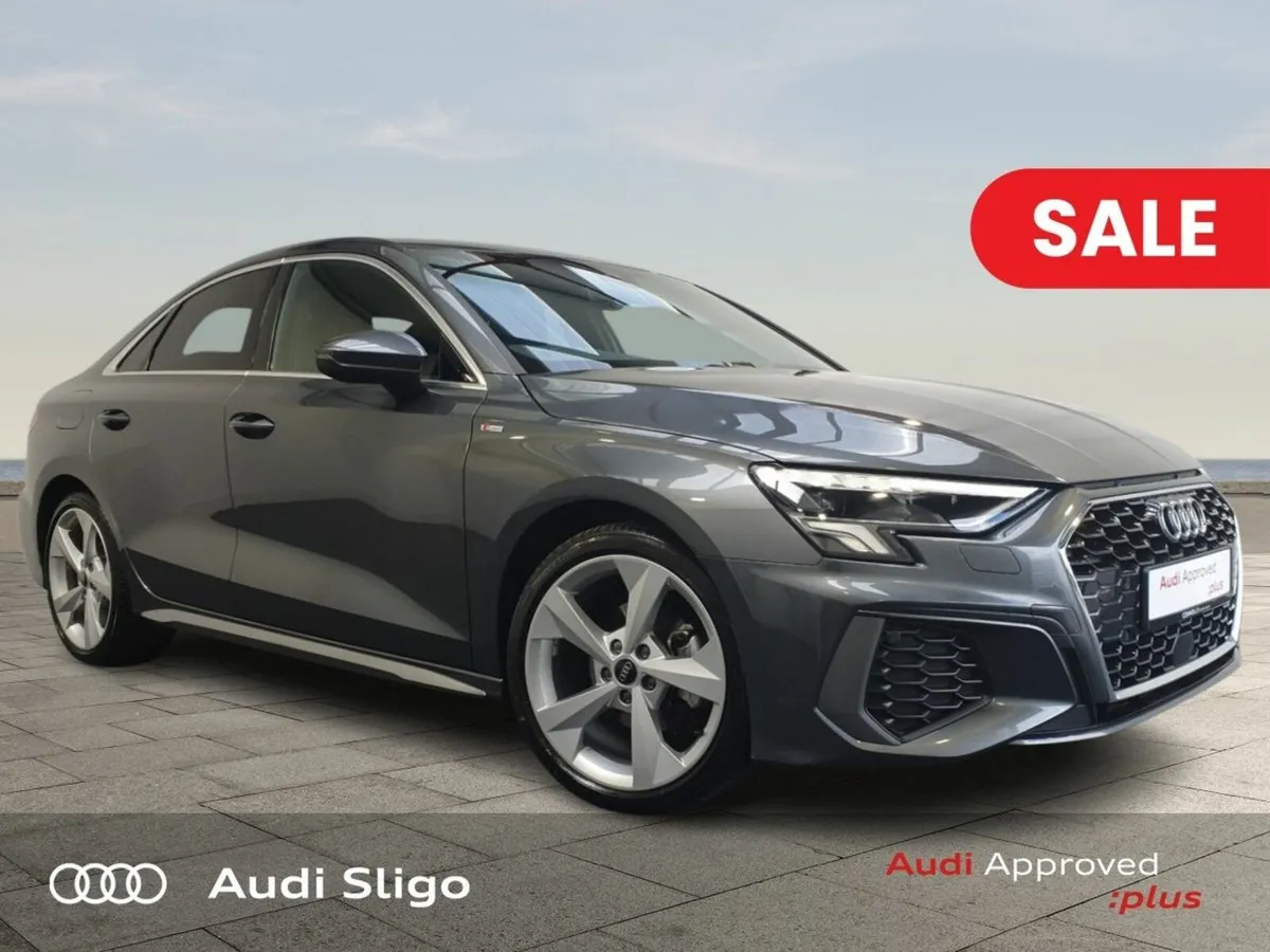 Audi A3 Saloon S Line 1.5 Petrol Auto 150HP - Sat - Image 1