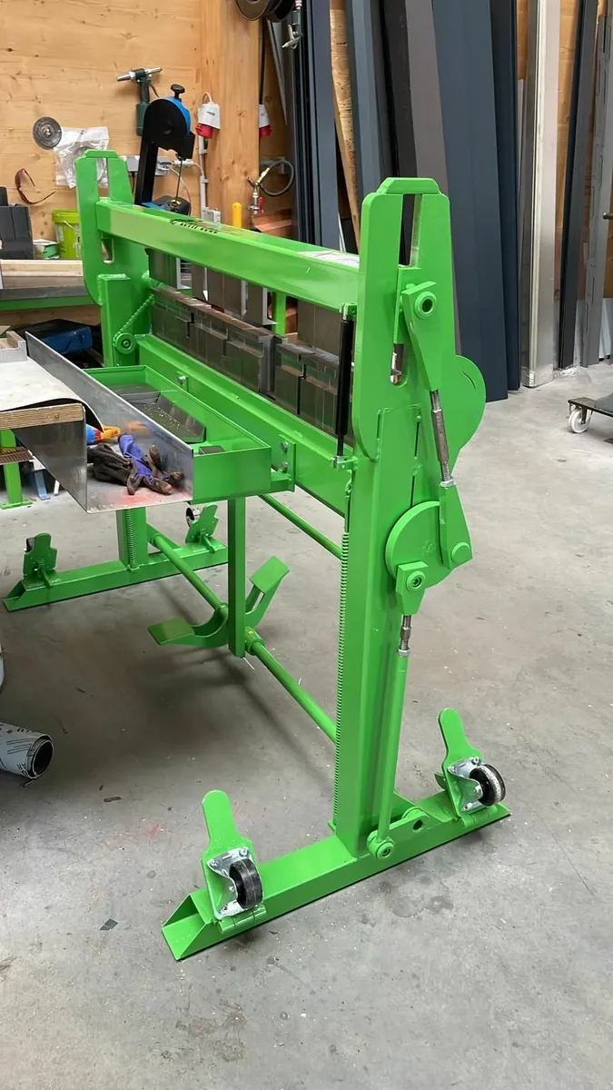 Segmented sheet metal folder 1,25m or 1,4m - Image 3