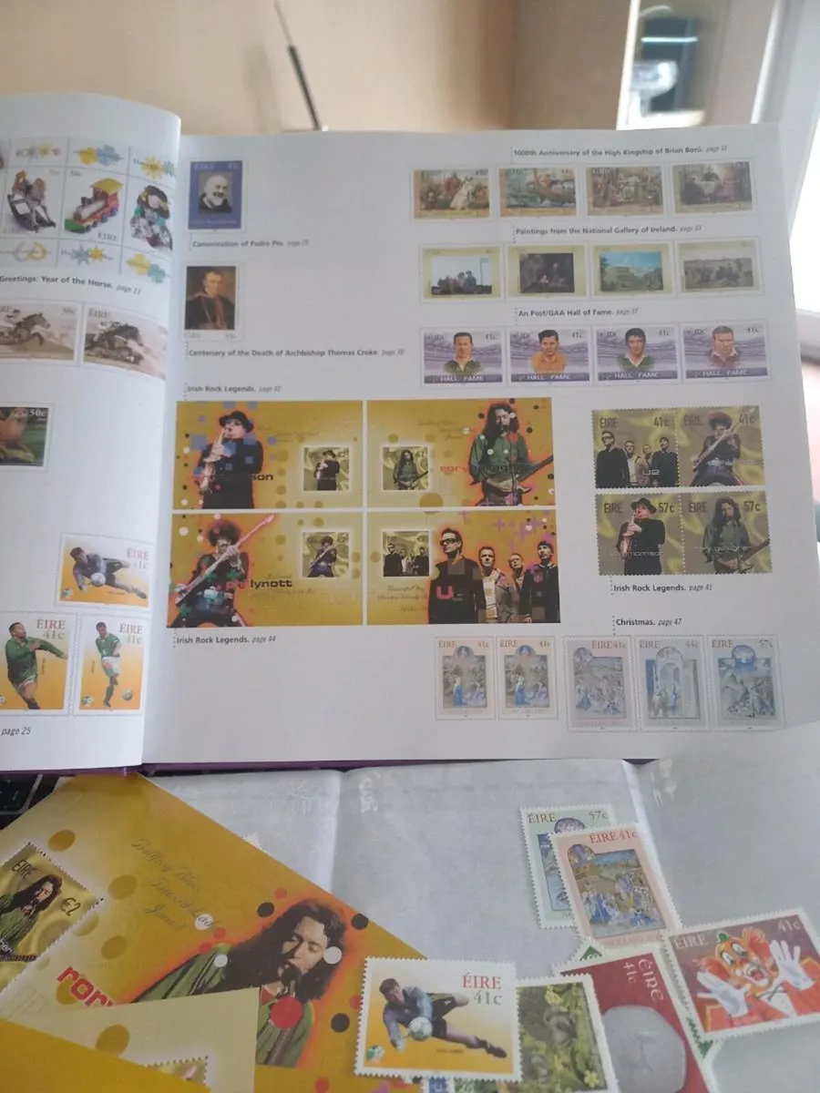 Irish stamp book - Image 2