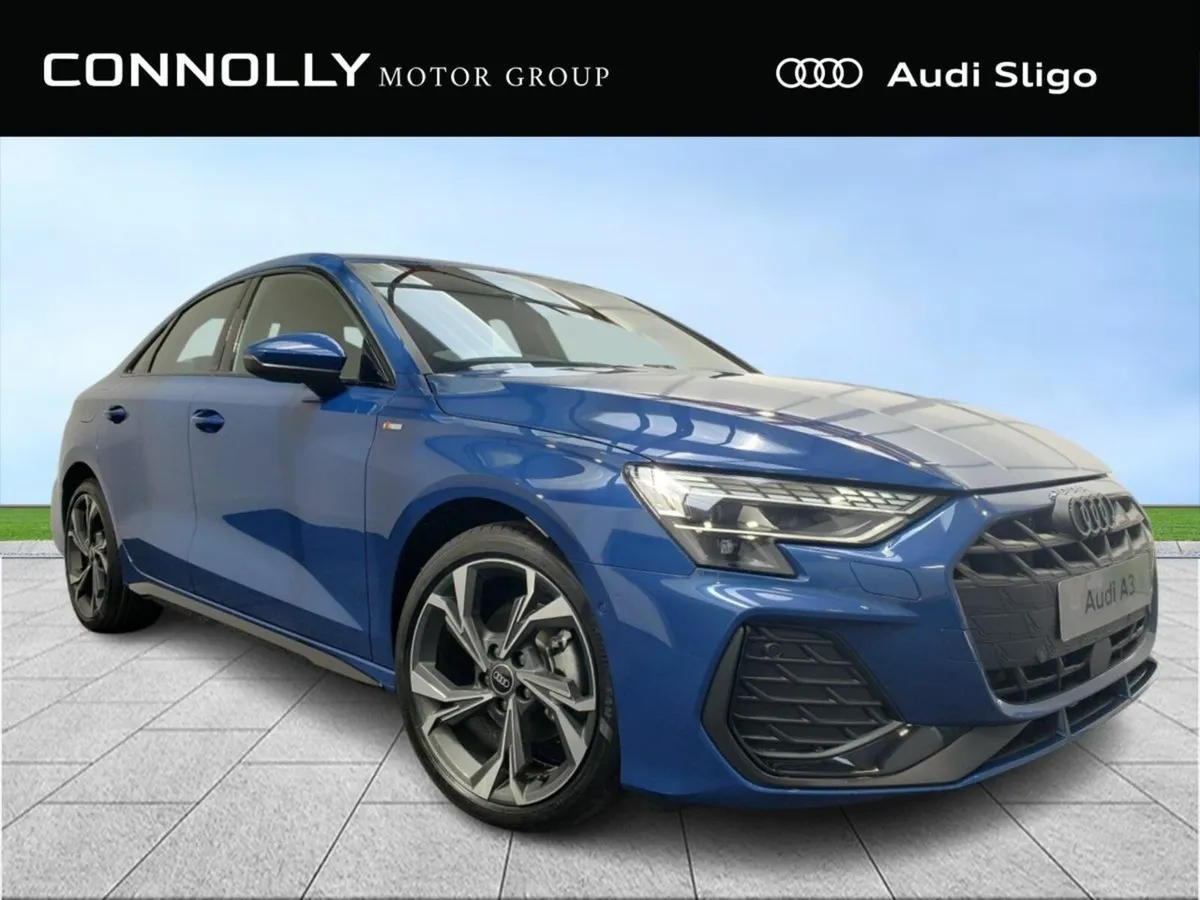 Audi A3 S Line Saloon 2.0TDI 115HP - Black Styling - Image 1