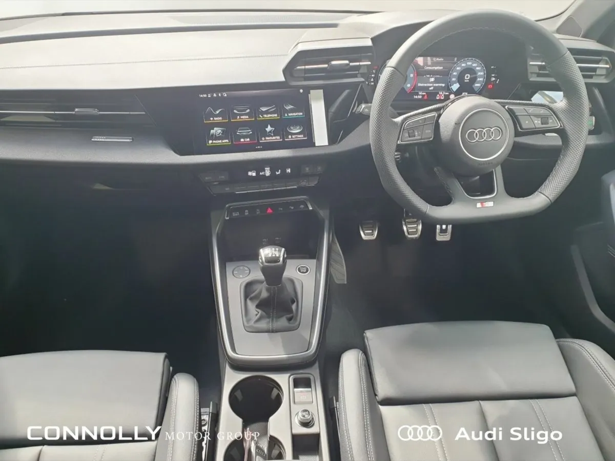 Audi A3 S Line Saloon 2.0TDI 115HP - Black Styling - Image 4