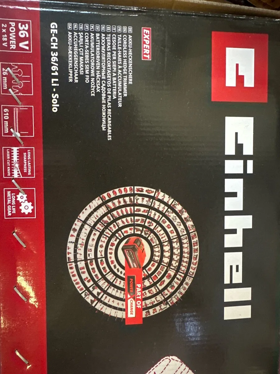 Einhell hedge trimmer - Image 3