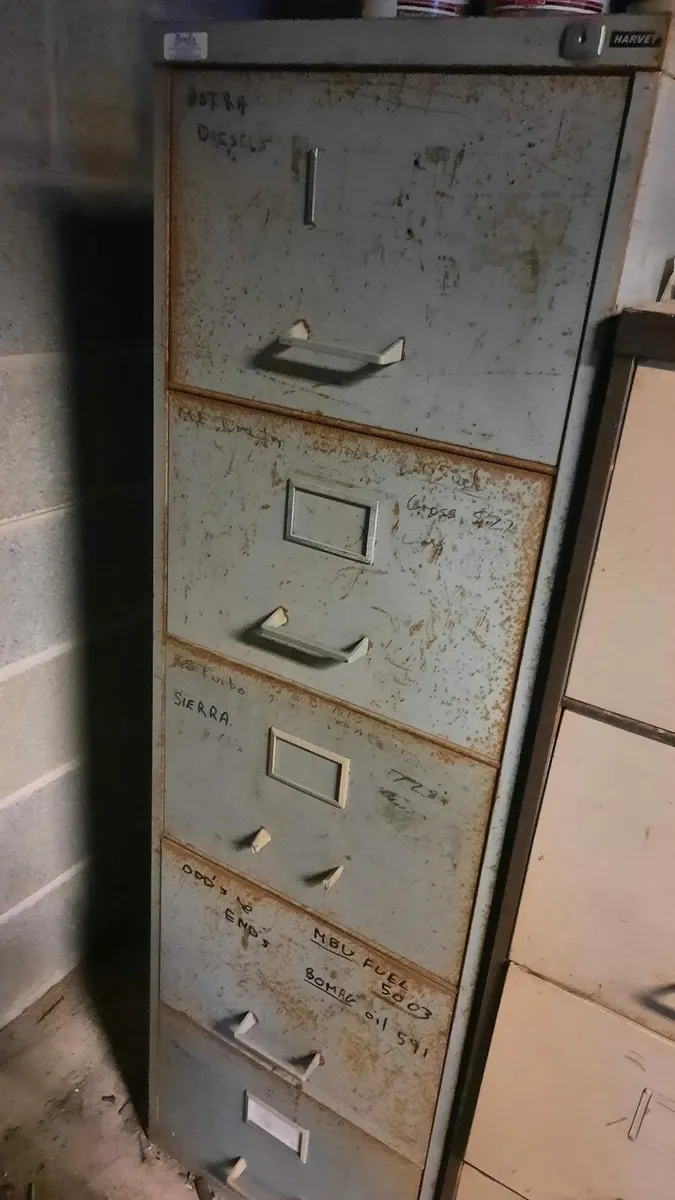 Filing cabnets x 6-- 25e each Ferns Wexford - Image 2