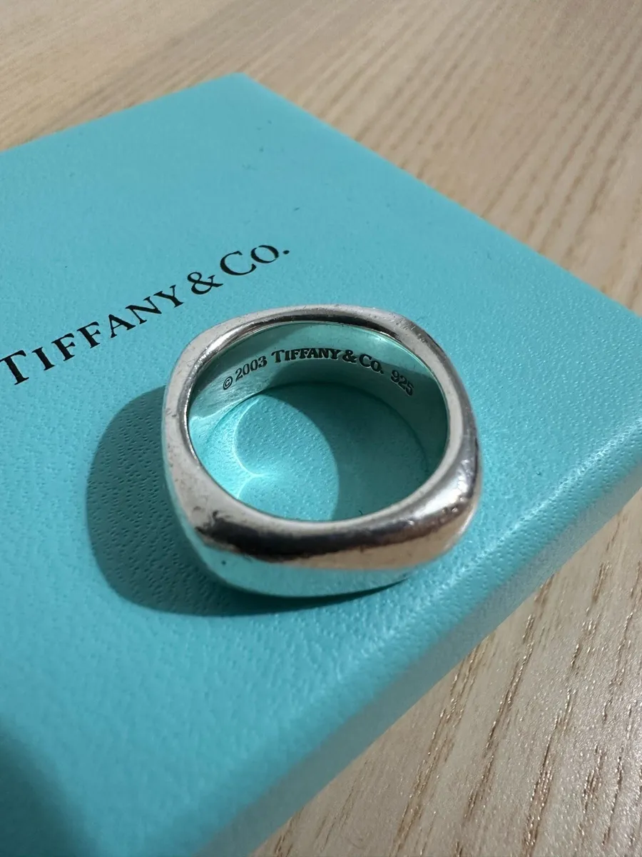 Tiffany & Co Square Cushion Ring - Image 4