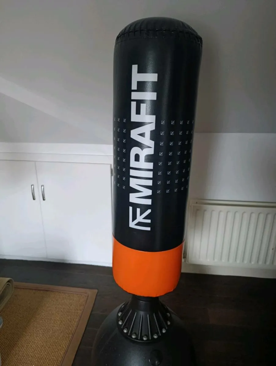 Mirafit freestanding punching bag and base - Image 1