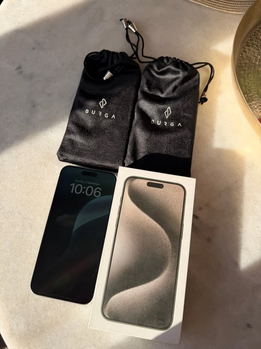 Iphone 15 PRO Max 256G eSim only - Image 1