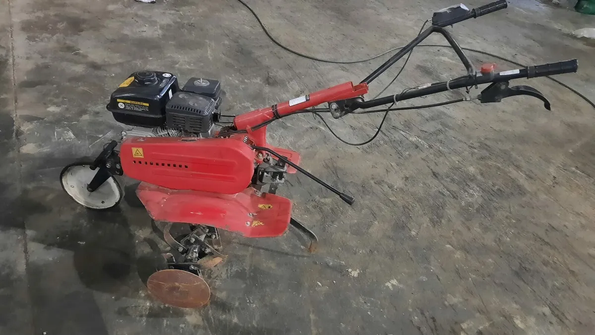 Petrol Rotavator LONCON 196cc Perfect condition - Image 2