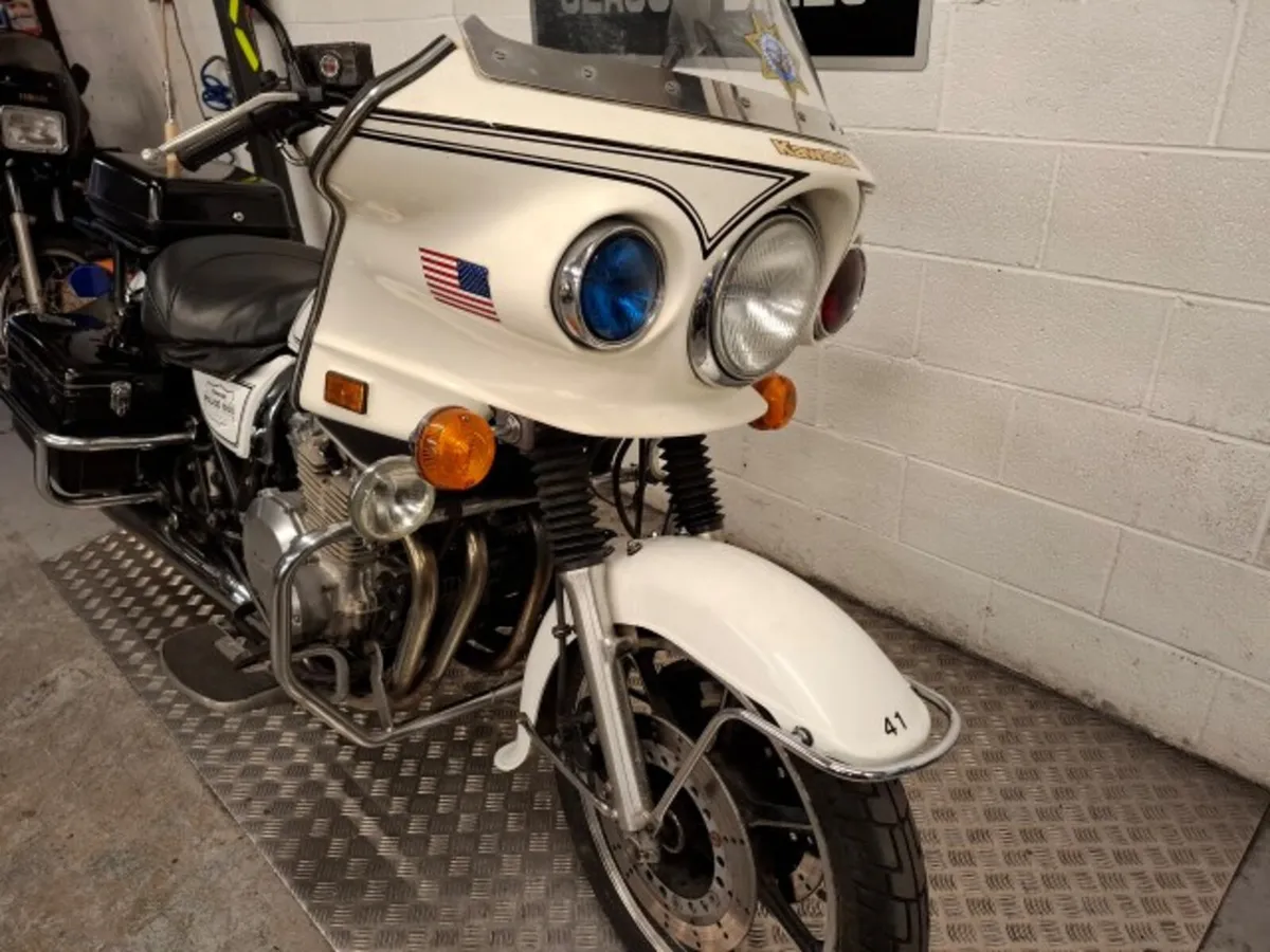 Kawasaki KZ1000 Police Bike 1983 - Image 2