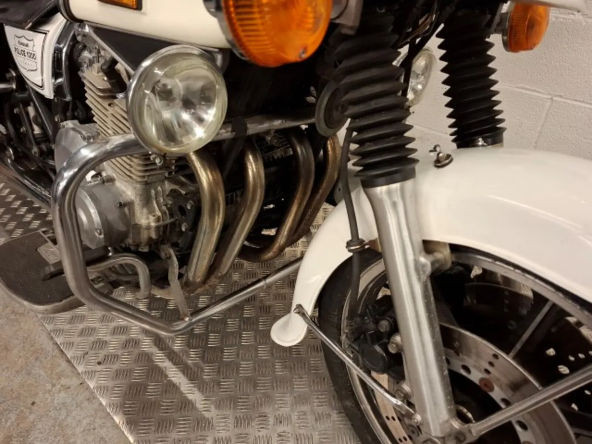 Kawasaki KZ1000 Police Bike 1983 - Image 4