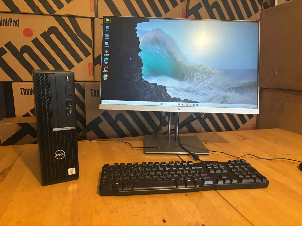 Dell Optiplex 7090 PCs-Octo Core i7-Delivery&Vat - Image 1