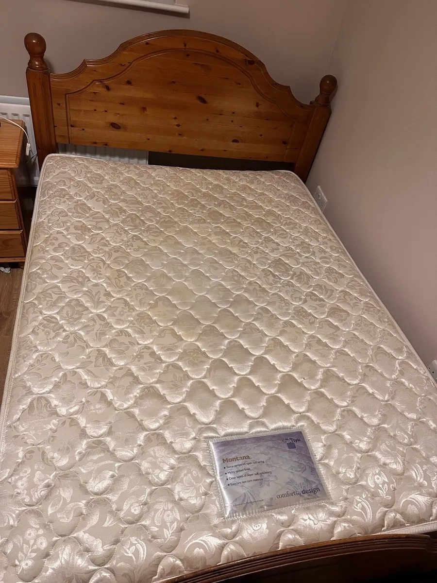 Bed frame and Matress - Image 2