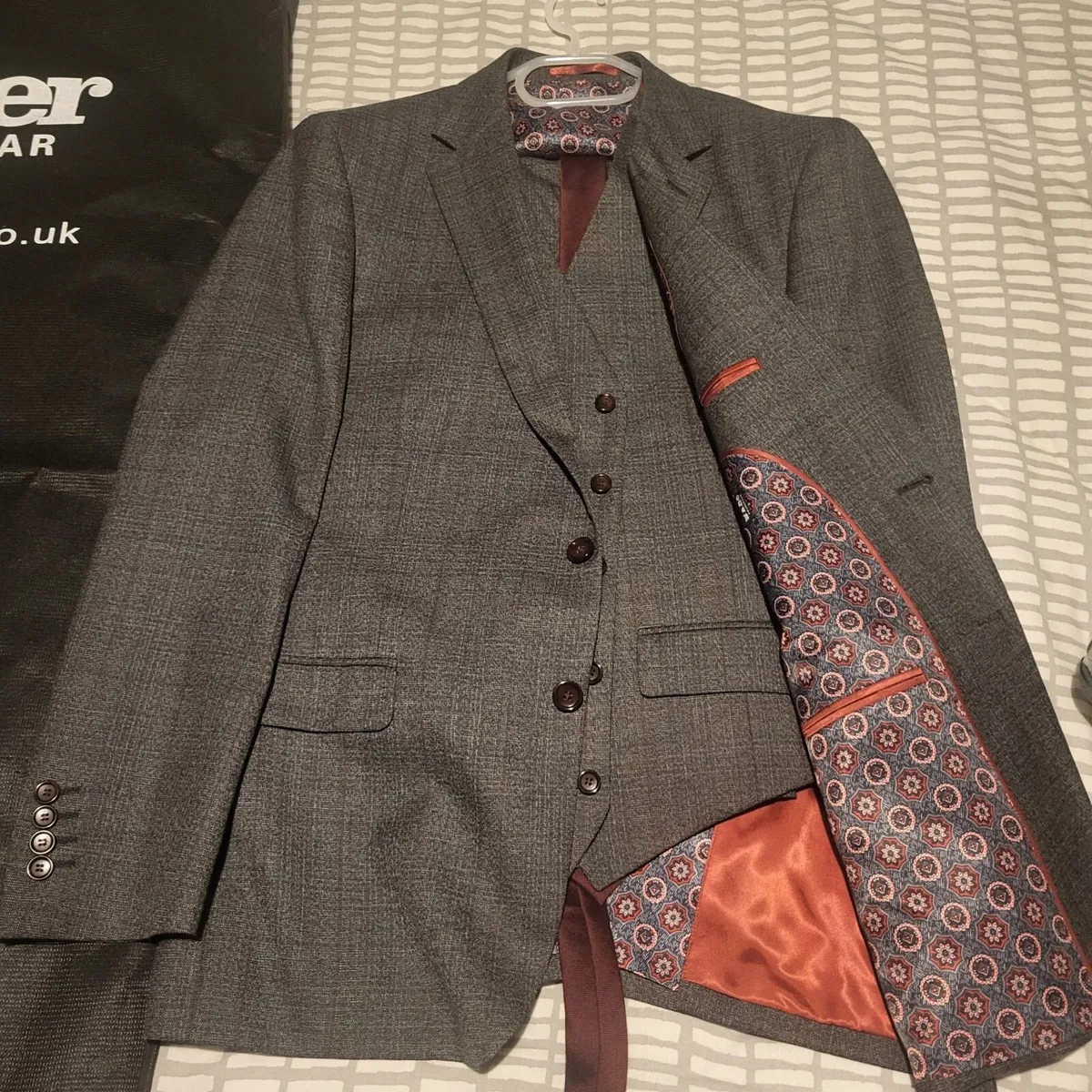 Slater Menswear Suit - Image 1