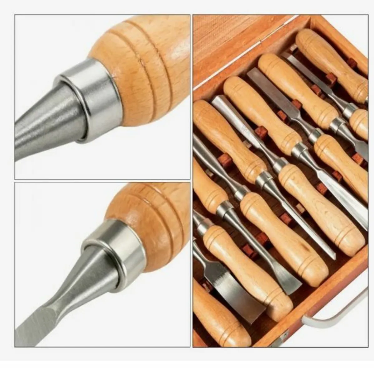 Wood Chisel Sets 12pcs Lathe - Image 3