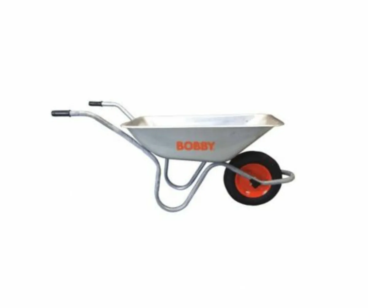 Bobby Galvanised Wheelbarrow 90L