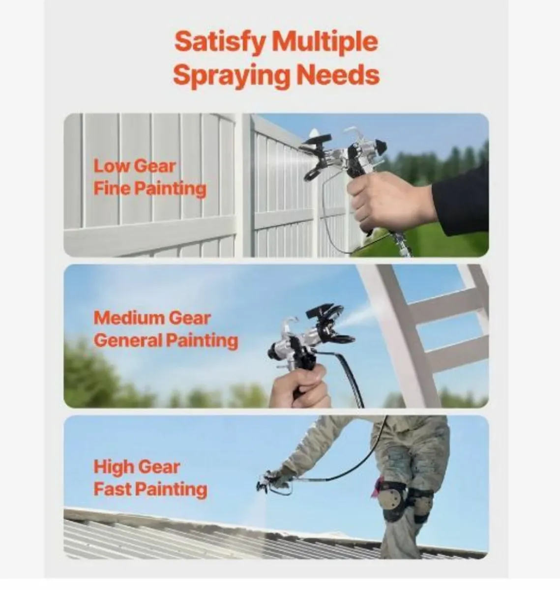 Stand Airless Paint Sprayer, 650W - Image 2