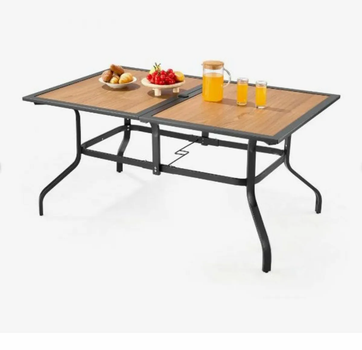 Outdoor Patio Dining Table, 150cm Long - Image 3
