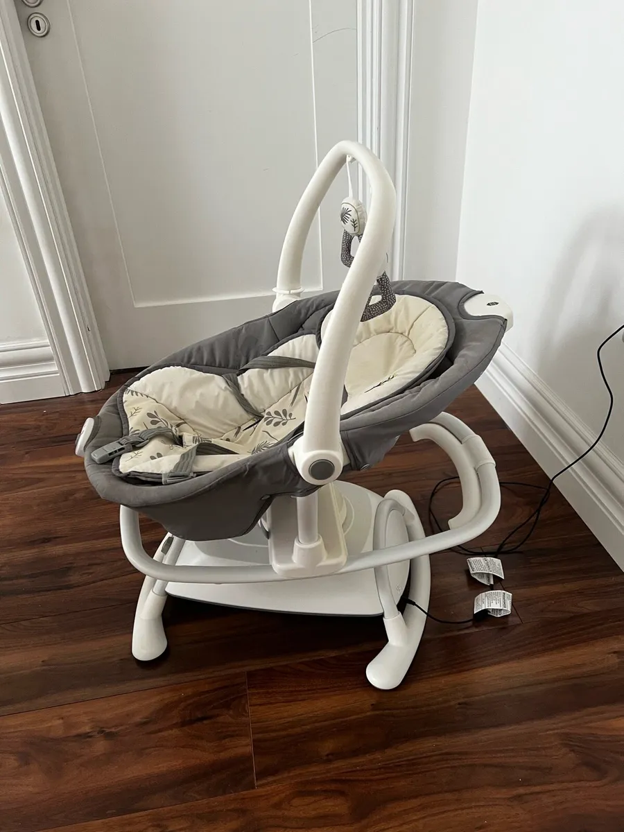 Joie Emeri 2-in-1 Baby Swing and Rocker Fern - Image 1