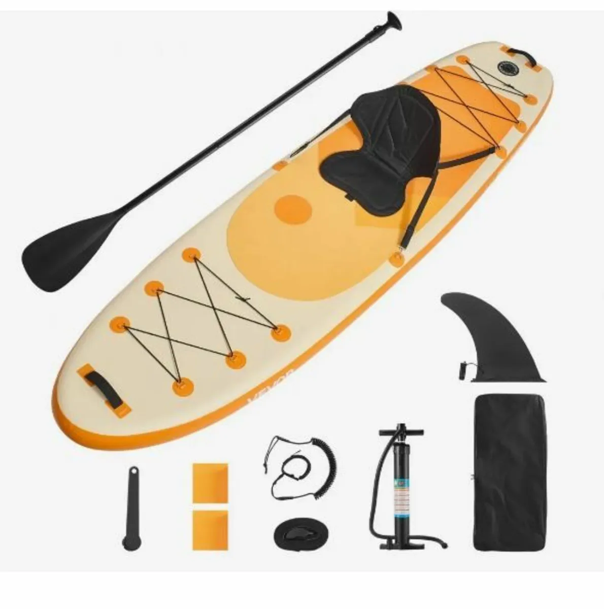 Inflatable Paddle Board with Seat - Image 1