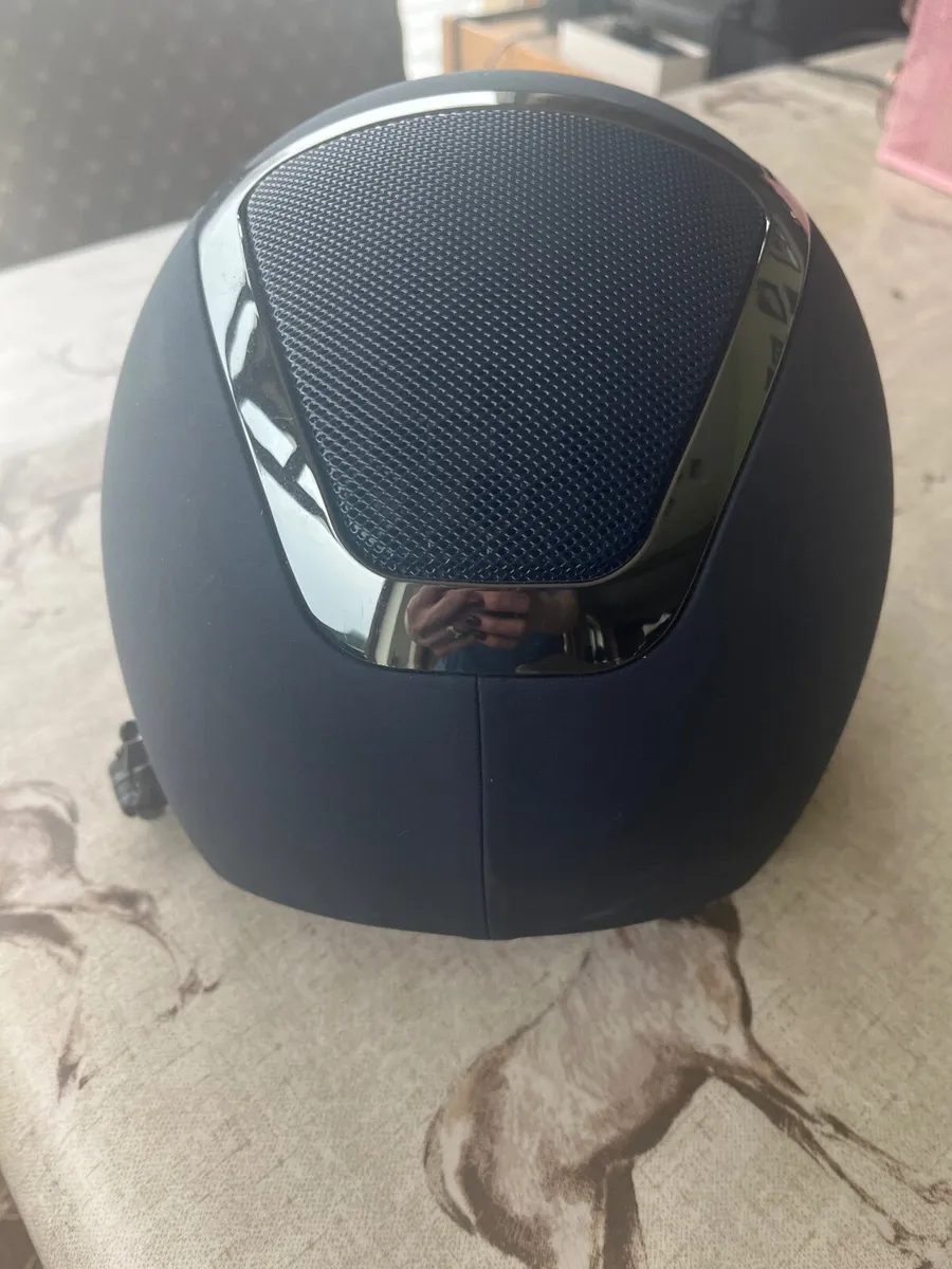 Kask navy riding hat/helmet 56 - Image 2