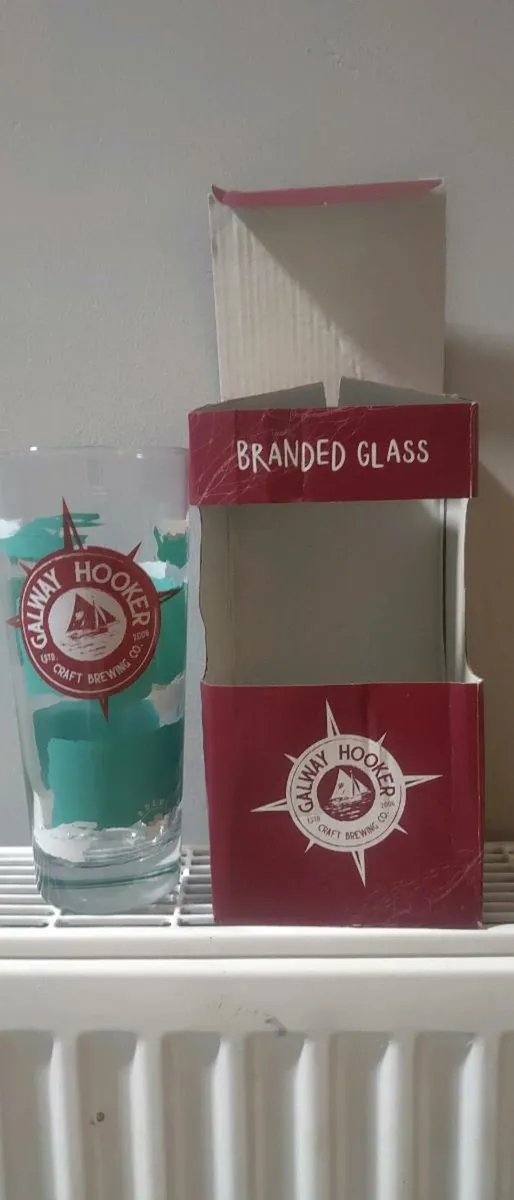 Galway hooker pint glass limited edition - Image 1