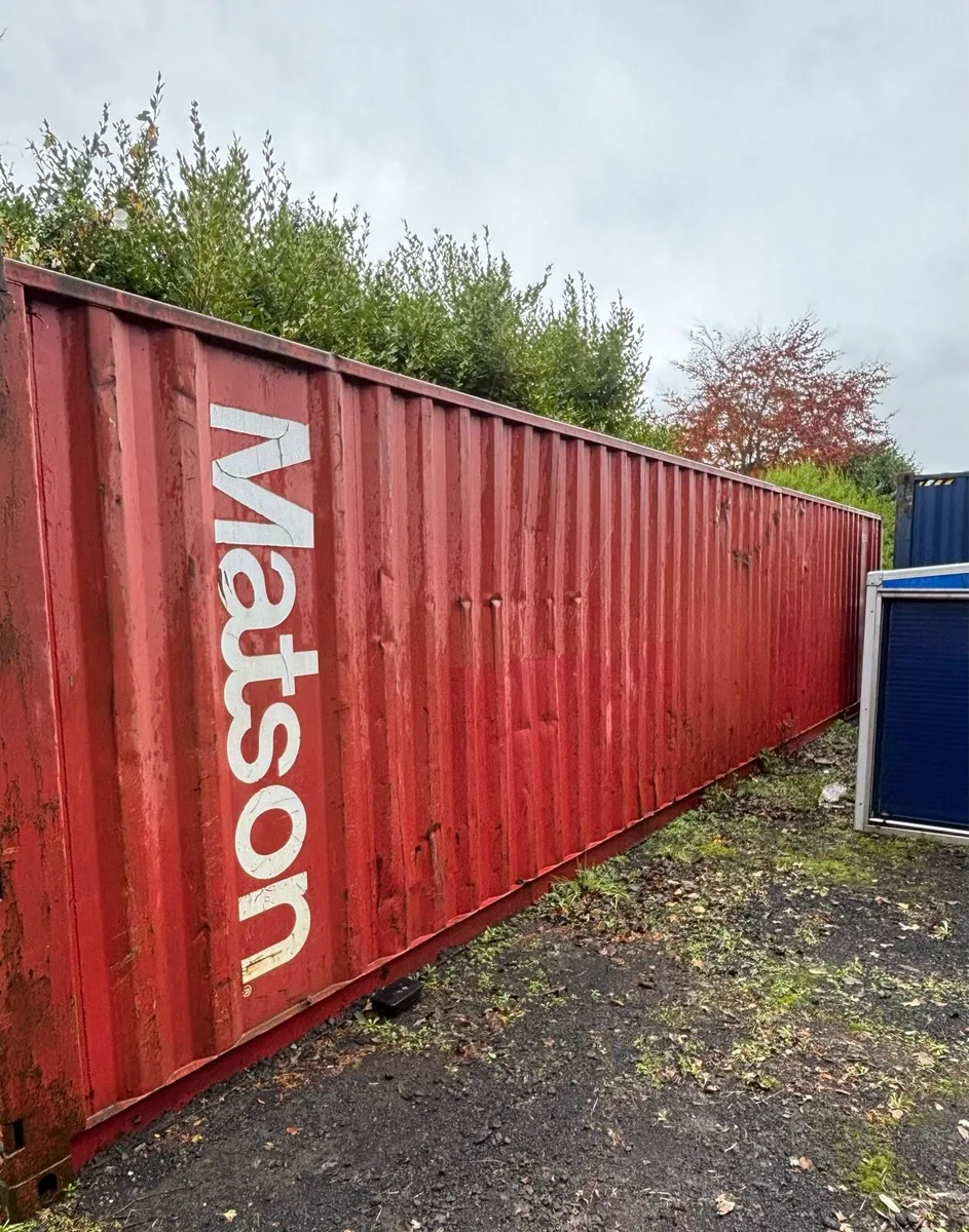 40ft Shipping Container/ 40ft Storage Container - Image 1