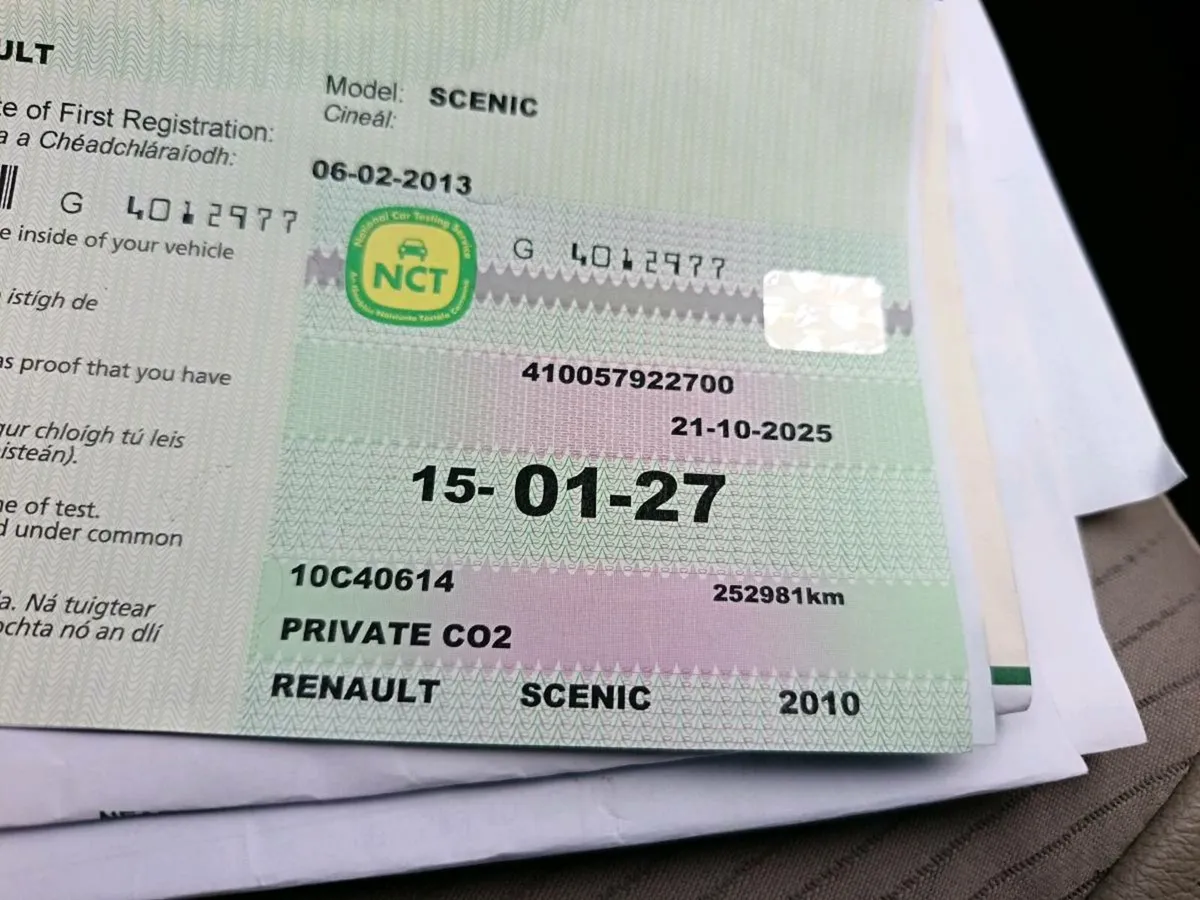 Renault scenic new N. C. T jan/27 - Image 2