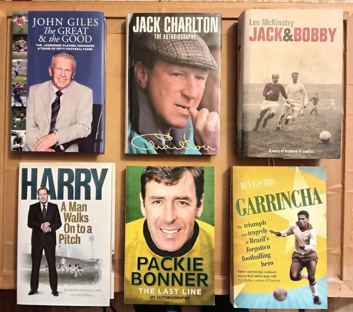 Six Football Books