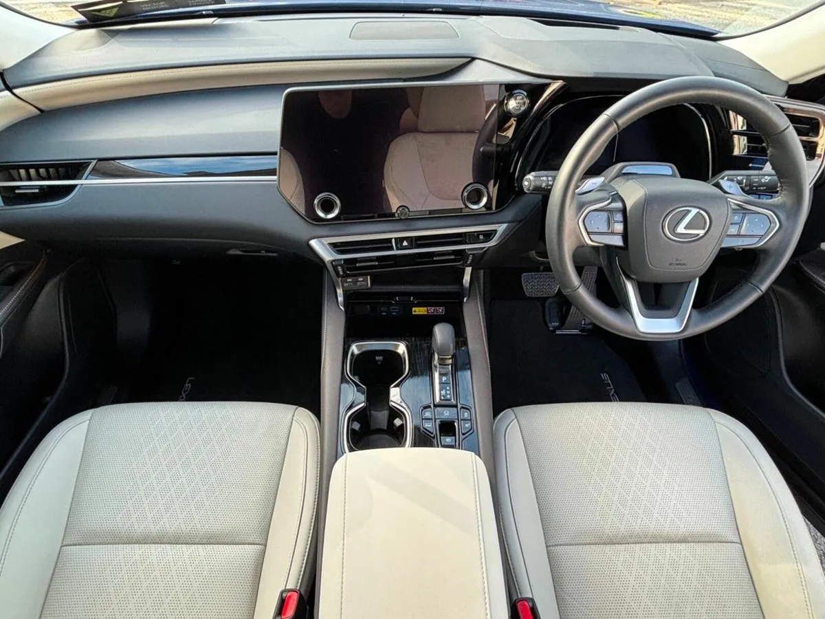 Lexus RX450H+ F-SPORT PAN ROOF IVORY LEATHER - Image 2