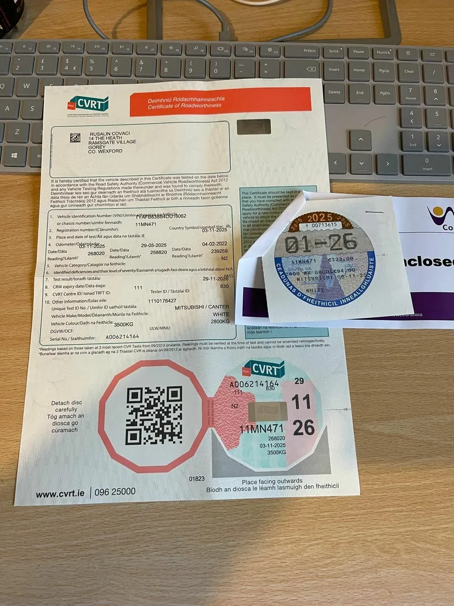 Mitsubishi Canter new Doe just pass12/2026 & tax - Image 1