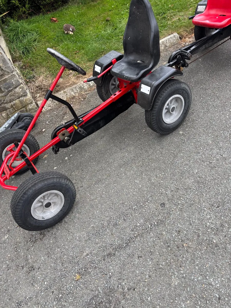 Berg Go Cart with trailer seat suit 3 kids - Image 1