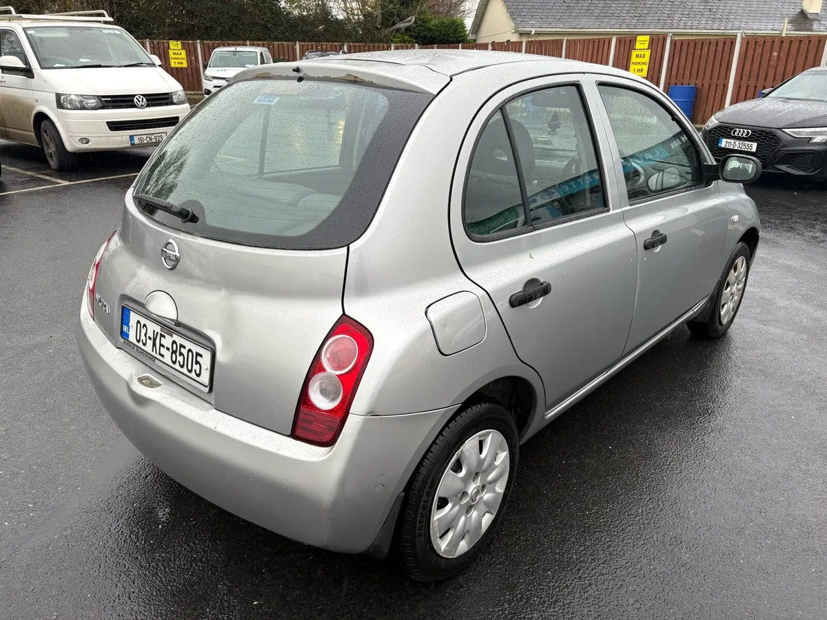 03 Nissan Micra NCT & TAX 02/26 LOW MILES - Image 4