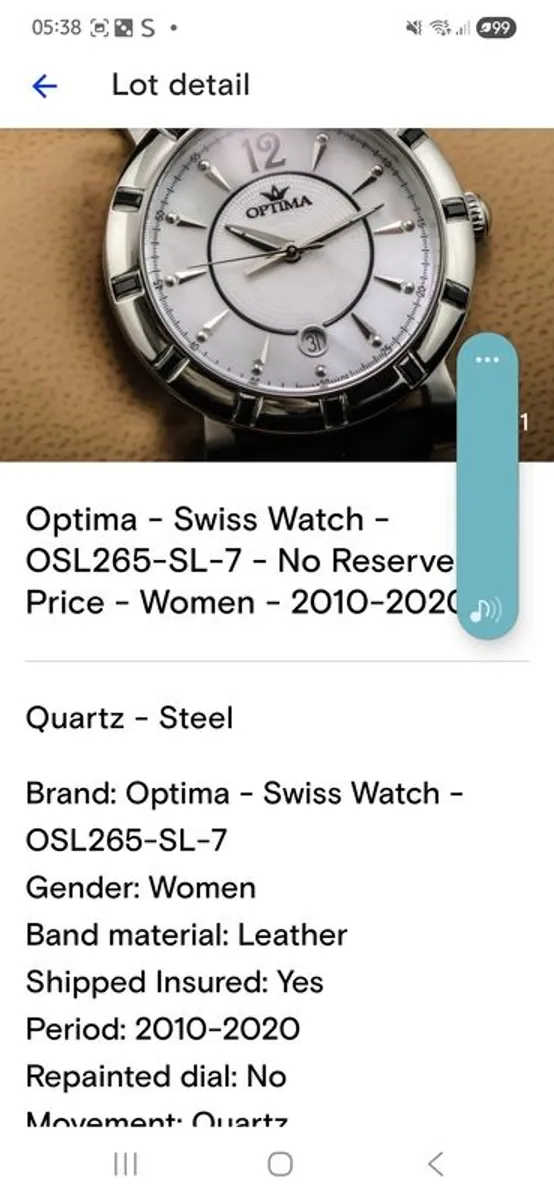 ladies watch - Image 2